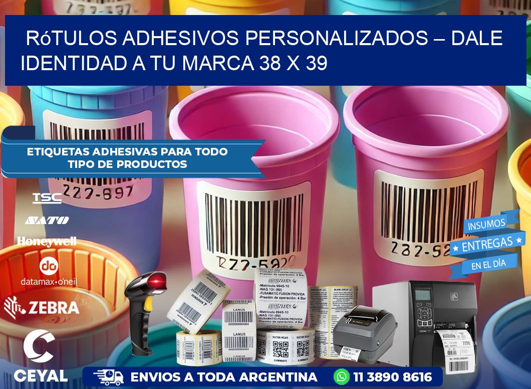 Rótulos Adhesivos Personalizados – Dale Identidad a Tu Marca 38 x 39