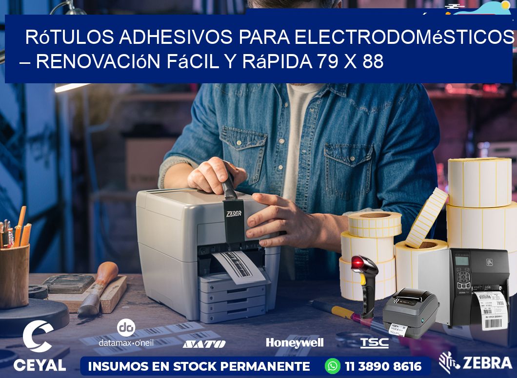 Rótulos Adhesivos para Electrodomésticos – Renovación Fácil y Rápida 79 x 88