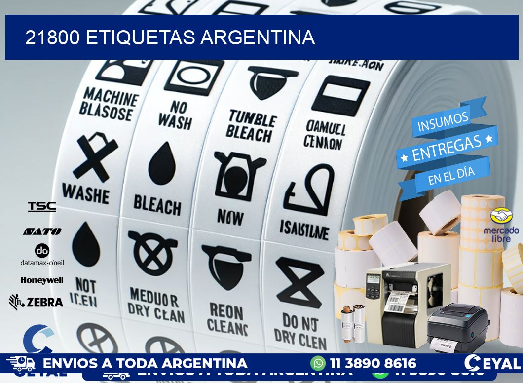 21800 ETIQUETAS ARGENTINA