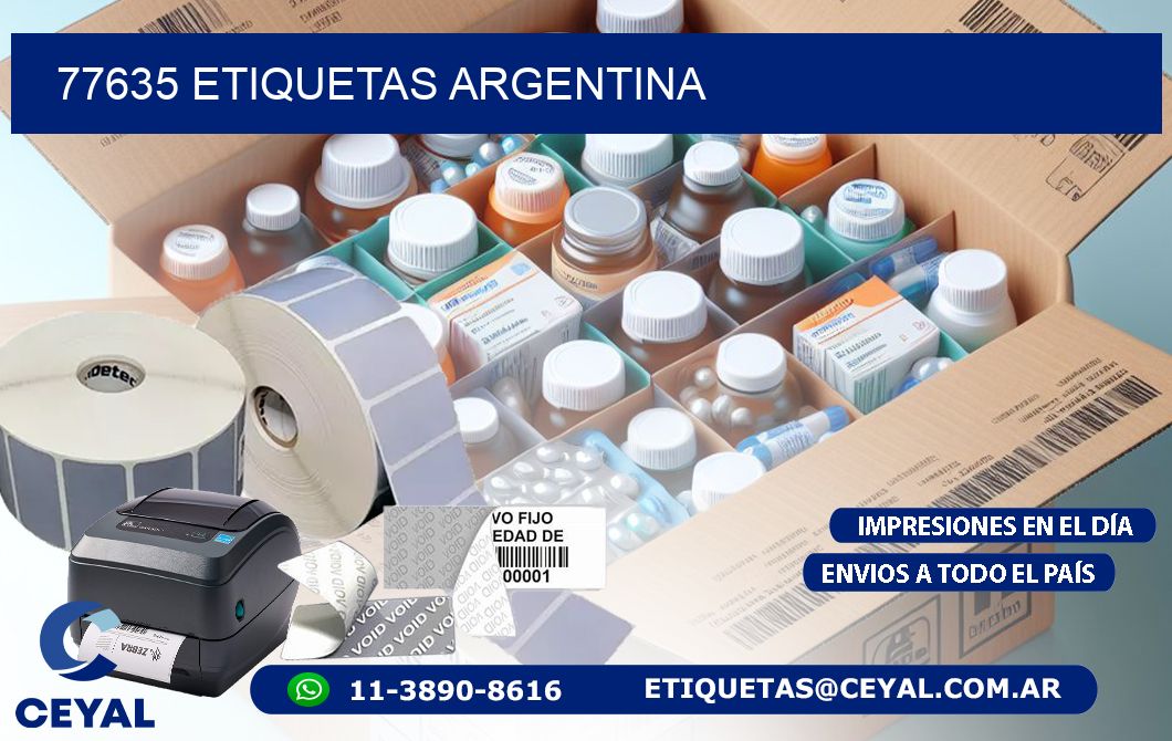 77635 ETIQUETAS ARGENTINA