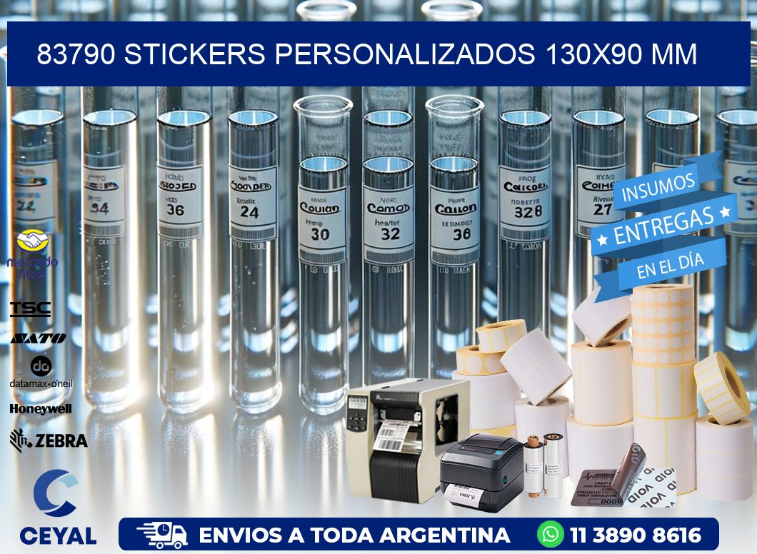 83790 STICKERS PERSONALIZADOS 130×90 mm