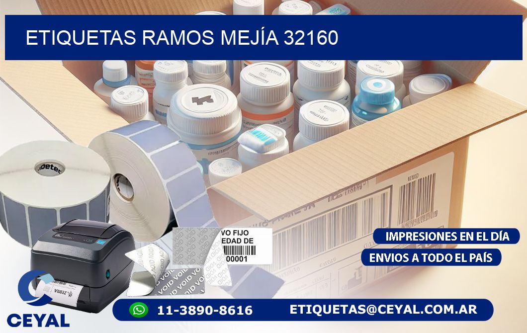 ETIQUETAS RAMOS MEJÍA 32160