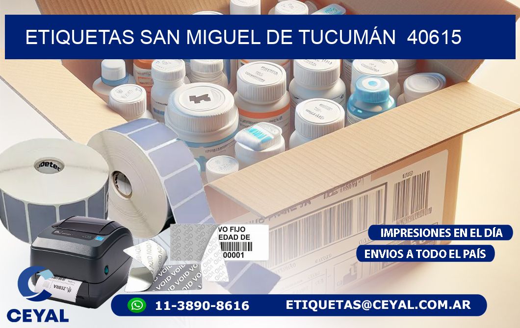 ETIQUETAS SAN MIGUEL DE TUCUMÁN  40615