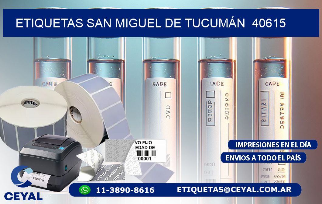 ETIQUETAS SAN MIGUEL DE TUCUMÁN  40615