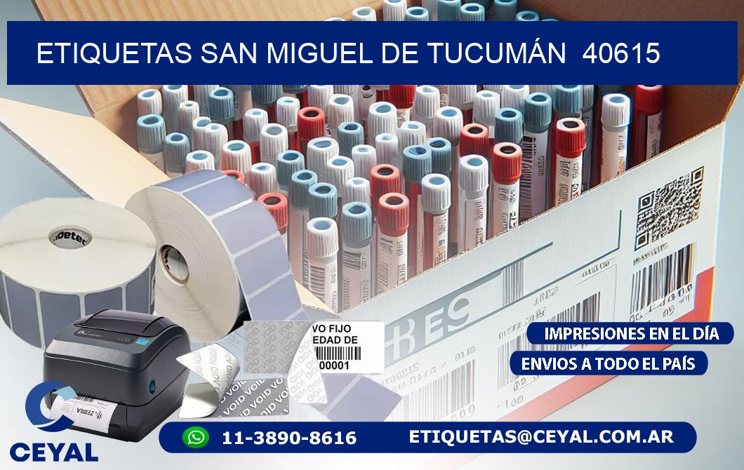 ETIQUETAS SAN MIGUEL DE TUCUMÁN  40615